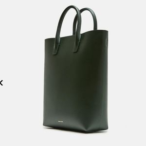 Mansur Gavriel calf leather north south tote